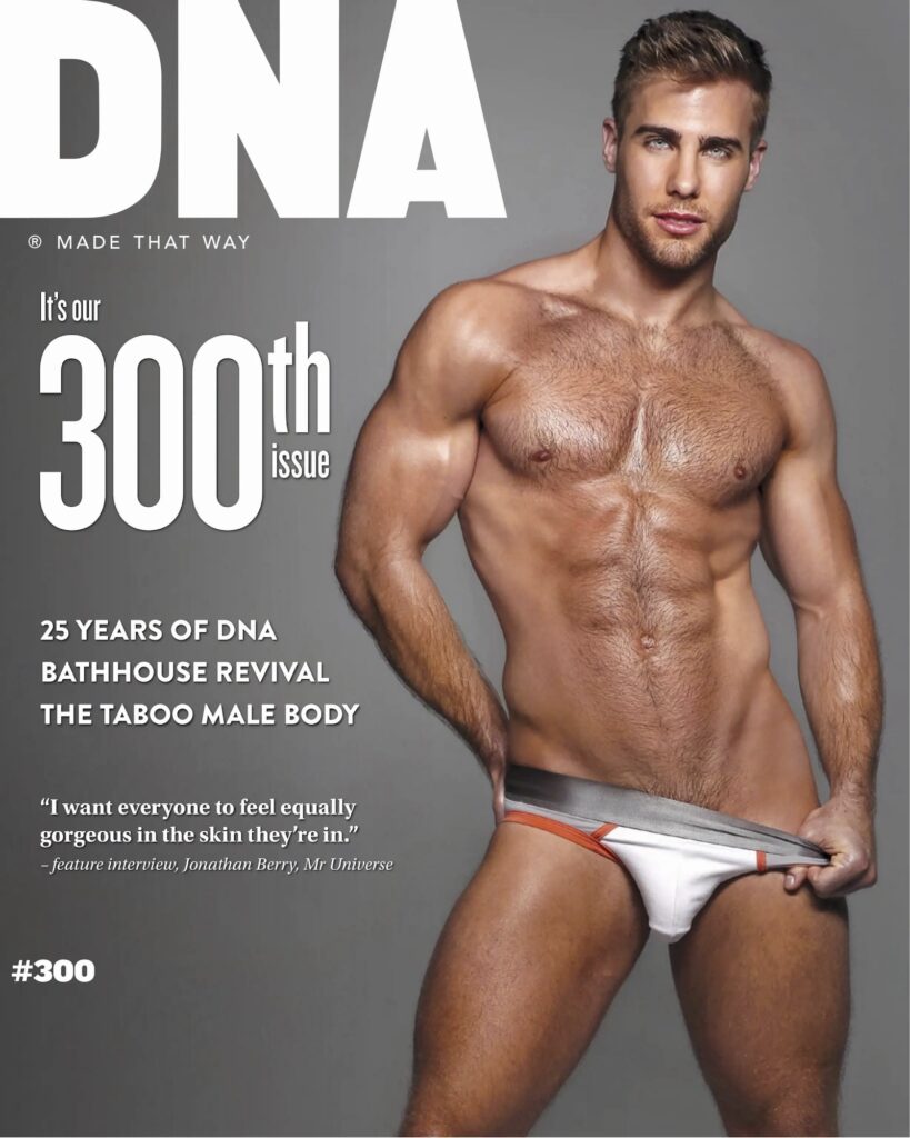 gay sexy model hot white of onlyfans adult actor DNA Magazine Mister Universe「环球先生」Jonathan Berry 俄罗斯Konstantin Kostin photography magazine cover shoot photographer