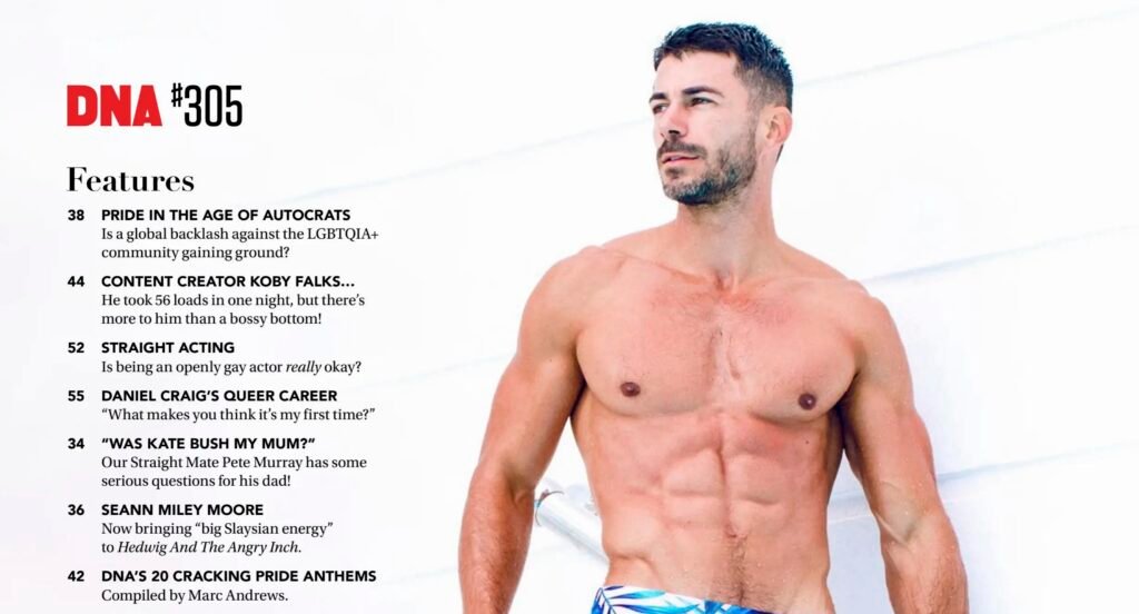 gay gv sexy fashion model hot white of onlyfans famous instagram content creator 模特 男模 写真 帅哥 欧美 大片 时尚 动作演员 钙星 
Magazine DNA photography photoshoot Vlad Parker Koby Falks Bruno Miranda Santana swimwear speedo pride month